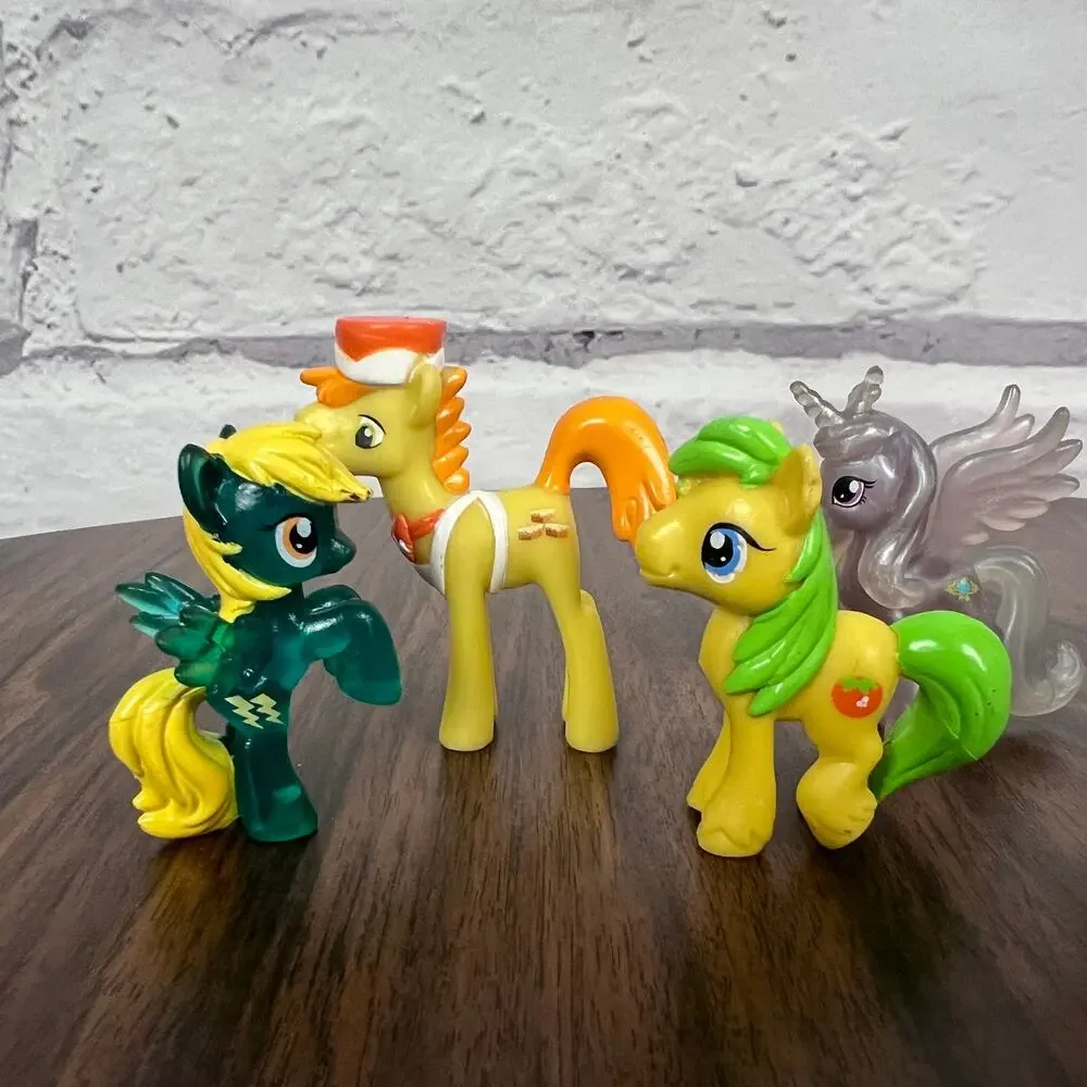 My Little Pony G4 Blind Bag Mini Figure Lot of 7 Pinkie Pie Applejack Princesses